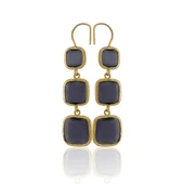 Kadir Jewellery 22 Ayar Altına Kaplama Kadın Sallantılı Küpe -El İşçiliği Ve Hipoalerjenik Küpe thumbnail 11