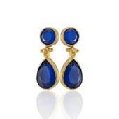 Kadir Jewellery 22 Ayar Altın Kaplama Vintage Küpe -El İşçiliği Ve Hipoalerjenik Küpe thumbnail 9