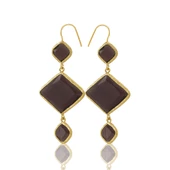 Kadir Jewellery 22 Ayar Altın Kaplama Kadın Sallantılı Küpe -El İşçiliği Ve Hipoalerjenik Küpe thumbnail 8