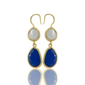 Kadir Jewellery 22 Ayar Altın Kaplama Kadın İnci Küpe -El İşçiliği Ve Hipoalerjenik Küpe thumbnail 9