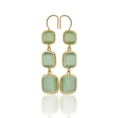 Kadir Jewellery 22 Ayar Altına Kaplama Kadın Sallantılı Küpe -El İşçiliği Ve Hipoalerjenik Küpe thumbnail 4