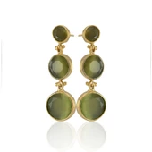 Kadir Jewellery 22 Ayar Altın Kaplama Vintage Küpe -El İşçiliği Ve Hipoalerjenik Küpe thumbnail 1