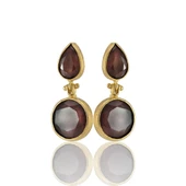 Kadir Jewellery 22 Ayar Altın Kaplama Vintage Küpe -El İşçiliği Ve Hipoalerjenik Küpe thumbnail 8