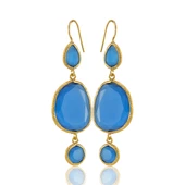 Kadir Jewellery 22 Ayar Altına Kaplama Kadın Sallantılı Küpe -El İşçiliği Ve Hipoalerjenik Küpe thumbnail 10