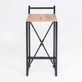 Eportatif Bar Sandalyesi Bar Taburesi Yüksek Sandalye Gzl 1037 - 2