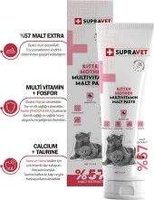 Supravet Kitten Mother Multi Vitamin Malt Paste 100 Gr. - 4