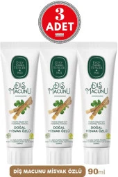 Diş Macunu Misvak Özlü 90 ml X 3 Adet - 1