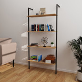 Eportatif Kitaplık Ofis Rafı Çalışma Odası Kitaplık 1042 - 2