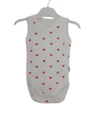 BABYTOO KALP DESENLİ SIFIR KOL KIZ BEBE ZIBIN - 2
