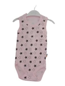BABYTOO YILDIZ DESENLİ SIFIR KOL UNISEX BEBE ZIBIN - 3
