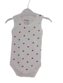 BABYTOO KALP DESENLİ SIFIR KOL KIZ BEBE ZIBIN - 3