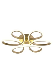Dekorluna Elvis Modern Eskitme Plafonyer Tavana Sıfır 3 Renk Işık Salon Mutfak Yatak Odası Led Avize - 5