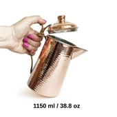 Shark Anatolia Hanımeli Bakır Sürahi, Sütlük 1 Litre - 4