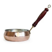 Shark Anatolia Ahşap Kulplu Bakır Salsa Sosluk No:1 - 2