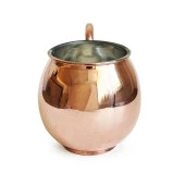 Shark Anatolia Terra Bakır Kupa Bardak Mug - 5