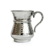 Shark Anatolia Kordonlu Bakır Maşrapa Bardak Nikel Kaplama - 6