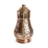 Shark Anatolia Maraş El İşleme Bakır Penguen Sürahi No:2 - 5