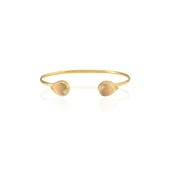 Kadir Jewellery 22 Ayar Altın Kaplama El İşçiliği Zirkon Taşlı Kadın Charm Bileklik - 5