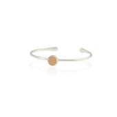 Kadir Jewellery Zirkon Taşlı Ayarlanabilir 925 Ayar Gümüş Kaplama Bilezik - 7