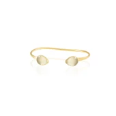 Kadir Jewellery 22 Ayar Altın Kaplama El İşçiliği Zirkon Taşlı Kadın Charm Bileklik - 11