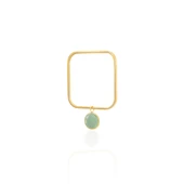 Kadir Jewellery 22 Ayar Altın Kaplama Zirkon Taşlı Ayarlanabilir Vintage Bilezik - 4