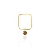 Kadir Jewellery 22 Ayar Altın Kaplama Zirkon Taşlı Ayarlanabilir Vintage Bilezik - 5