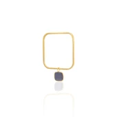 Kadir Jewellery 22 Ayar Altın Kaplama Zirkon Taşlı Ayarlanabilir Vintage Bilezik - 10
