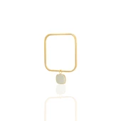 Kadir Jewellery 22 Ayar Altın Kaplama Zirkon Taşlı Ayarlanabilir Vintage Bilezik - 11