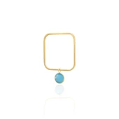 Kadir Jewellery 22 Ayar Altın Kaplama Zirkon Taşlı Ayarlanabilir Vintage Bilezik - 10