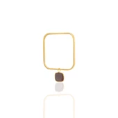 Kadir Jewellery 22 Ayar Altın Kaplama Zirkon Taşlı Ayarlanabilir Vintage Bilezik - 7