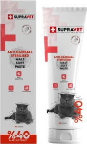 Supravet Anti Hairball Sterilised Malt Paste 100 Gr. - 3
