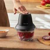 Homend Robochop 2108H Doğrayıcı Siyah Gri - 5