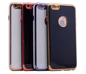 Apple iPhone 6 Plus Kılıf Zore Arkası Parlak 360 Silikon - 5