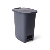 Pedallı Plastik Çöp Kovası 10 Litre Antrasit - 140ANT - 1