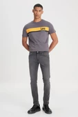 Lee L211034003 Antrasit Erkek Luke Slim Fit Dar Kesim Normal Bel Daralan Paça Esnek Kot Pantolon - 1