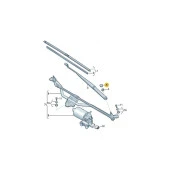 Ön Cam Silecek Kolu Vida Kapağı Audi A3 1997-2003 1J0955205A - 7