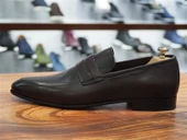 KAHVE CİLT HAKİKİ DERİ KLASİK ERKEK AYAKKABI thumbnail 1