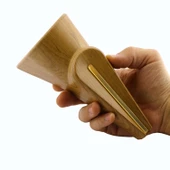 Nota Mobilya Kanepe Sehpa TV Ünitesi Koltuk Ayağı Baza Ayakları Ahşap Desenli Kahverengi Ceviz 16 cm thumbnail 6