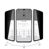 Vivo Y33S Davin 5D Privacy Cam Ekran Koruyucu - 5