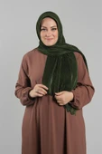 Zümrüt Pratik Hazır Geçmeli Tesettür Eşarp Fukuro Piliseli Çiçek Desenli Lazer Kesim 1827_37 thumbnail 1
