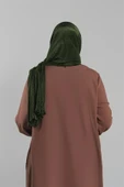 Zümrüt Pratik Hazır Geçmeli Tesettür Eşarp Fukuro Piliseli Çiçek Desenli Lazer Kesim 1827_37 thumbnail 3