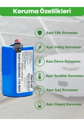 ELECTROLL Eufy Robovac 11s Max Batarya (ORJİNAL KAPASİTE) 2.600mah Pil Akıllı Robot Süpürge Batarya Değişimi thumbnail 3