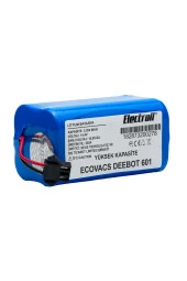 ELECTROLL Ecovacs Deebot 601 Batarya (YÜKSEK KAPASİTE) 3200mah Pil Akıllı Robot Süpürge Batarya Değişimi - 2