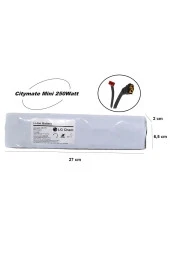 ELECTROLL Citymate Mini 250watt Batarya 24v (YÜKSEK KAPASİTE) 5200mah Pil Elektrikli Scooter Bataryası Değişim - 1