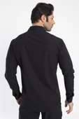 Crozwise Outdoor - Erkek Siyah Spor Gömlek - 7132-10 - 2