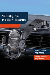 Torima Siyah JX-039 Car Holder Araç Içi Telefon Tutucu thumbnail 2