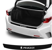 Peugeot Rcz İçin Uyumlu Aksesuar Oto Arka Tampon Bagaj Koruyucu Sticker 92*7 Cm - 1