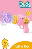 Yaz Eğlencesi Zirvede! Pilli Köpük Tabancası ile Eğlence Sınır Tanımasın! Pembe - 2