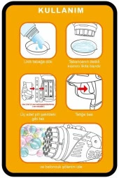 Yaz Eğlencesi Zirvede! Pilli Köpük Tabancası ile Eğlence Sınır Tanımasın! Yeşil - 3