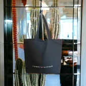 Tommy Hilfiger Plaj ve Günlük Kullanılabilir Kol Çantası Genişlik-47-Derinlik-38-Vintage thumbnail 2